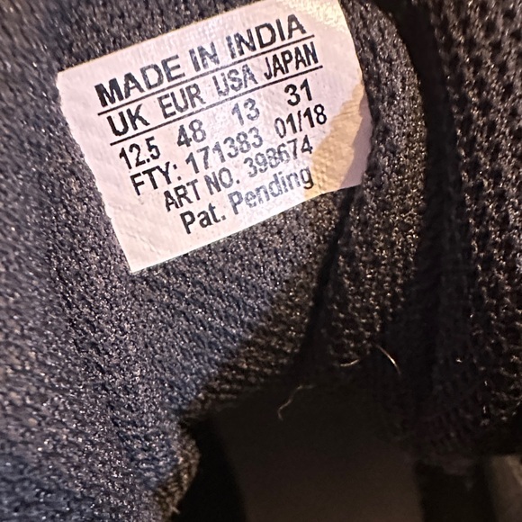 Salomon X GTX Goretex Ortholite Men's Black Athletic Shoes Size 13 - Picture 4 of 5